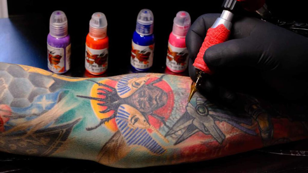 REACH complinat tattoo ink
