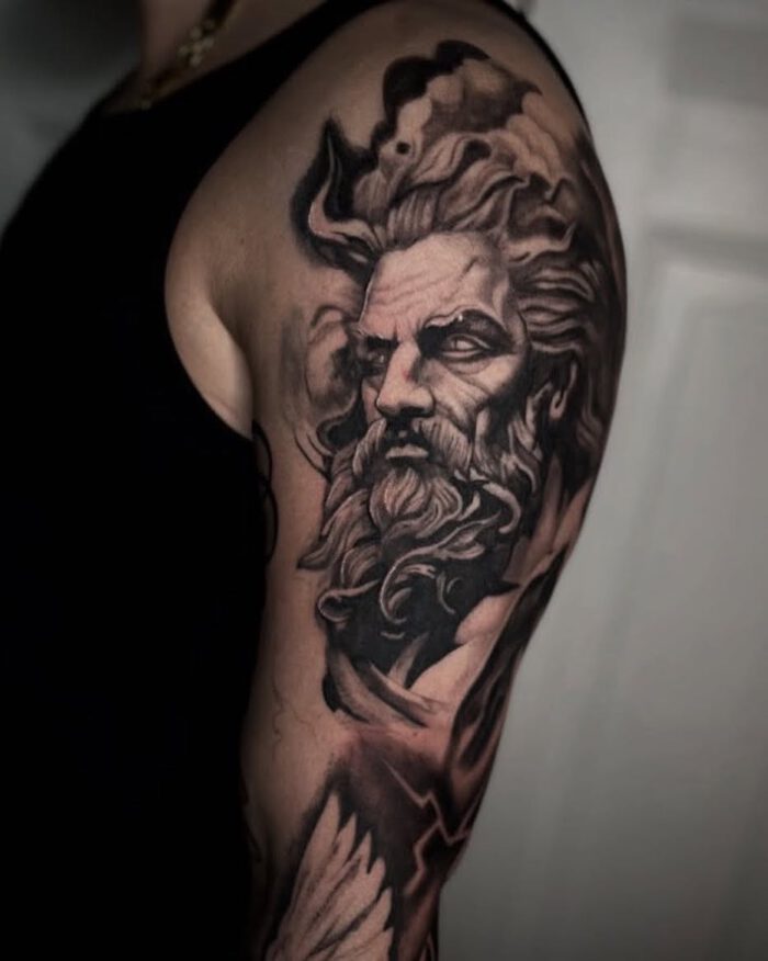 Realismus tattoo black & grey