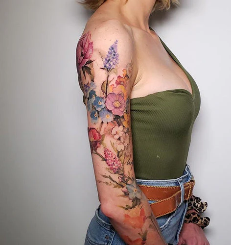 Aquarell tattoo
