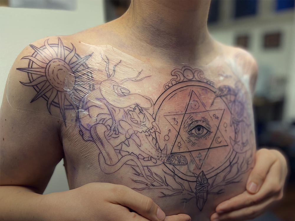 tattoo pflege - second skin